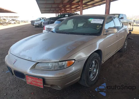 2000 Pontiac Grand Prix Se from USA, damaged, VIN 1G2WJ52K3YF284336
